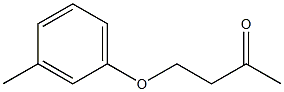 4-(3-methylphenoxy)butan-2-one 结构式