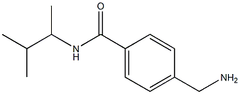 4-(aminomethyl)-N-(3-methylbutan-2-yl)benzamide 结构式