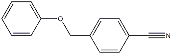 4-(phenoxymethyl)benzonitrile 结构式