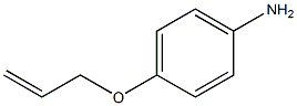 4-(prop-2-en-1-yloxy)aniline 结构式