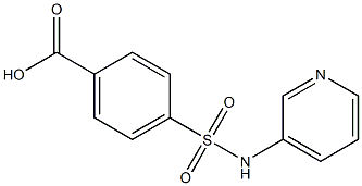 4-(pyridin-3-ylsulfamoyl)benzoic acid 结构式