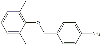4-[(2,6-dimethylphenoxy)methyl]aniline 结构式