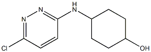 4-[(6-chloropyridazin-3-yl)amino]cyclohexan-1-ol 结构式