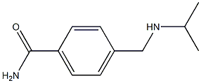 4-[(isopropylamino)methyl]benzamide 结构式