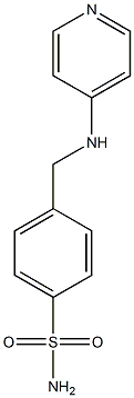 4-[(pyridin-4-ylamino)methyl]benzene-1-sulfonamide 结构式