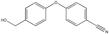 4-[4-(hydroxymethyl)phenoxy]benzonitrile 结构式