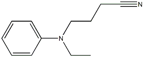 4-[ethyl(phenyl)amino]butanenitrile 结构式