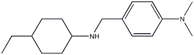 4-{[(4-ethylcyclohexyl)amino]methyl}-N,N-dimethylaniline 结构式