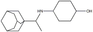 4-{[1-(adamantan-1-yl)ethyl]amino}cyclohexan-1-ol 结构式