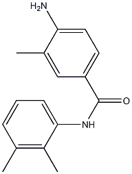 4-amino-N-(2,3-dimethylphenyl)-3-methylbenzamide 结构式