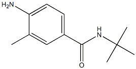 4-amino-N-(tert-butyl)-3-methylbenzamide 结构式