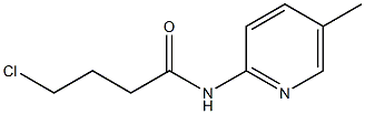 4-chloro-N-(5-methylpyridin-2-yl)butanamide 结构式