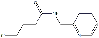 4-chloro-N-(pyridin-2-ylmethyl)butanamide 结构式