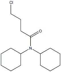 4-chloro-N,N-dicyclohexylbutanamide 结构式