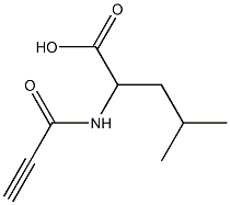 4-methyl-2-(propioloylamino)pentanoic acid 结构式