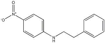 4-nitro-N-(2-phenylethyl)aniline 结构式