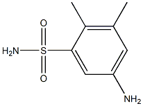 5-amino-2,3-dimethylbenzene-1-sulfonamide 结构式