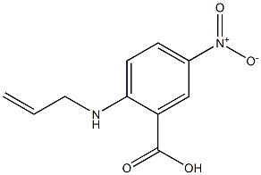 5-nitro-2-(prop-2-en-1-ylamino)benzoic acid 结构式