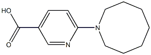 6-(azocan-1-yl)pyridine-3-carboxylic acid 结构式