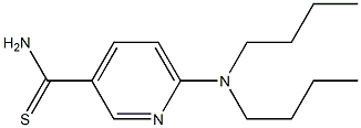 6-(dibutylamino)pyridine-3-carbothioamide 结构式