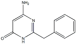 6-amino-2-benzyl-3,4-dihydropyrimidin-4-one 结构式
