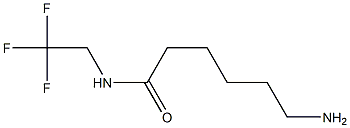 6-amino-N-(2,2,2-trifluoroethyl)hexanamide 结构式