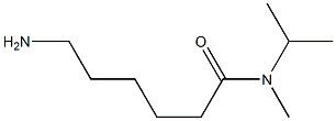 6-amino-N-isopropyl-N-methylhexanamide 结构式