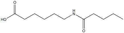 6-pentanamidohexanoic acid 结构式