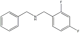 benzyl[(2,4-difluorophenyl)methyl]amine 结构式