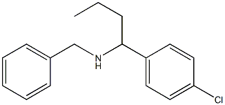 benzyl[1-(4-chlorophenyl)butyl]amine 结构式