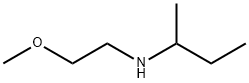 butan-2-yl(2-methoxyethyl)amine 结构式