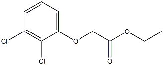 ethyl 2-(2,3-dichlorophenoxy)acetate 结构式