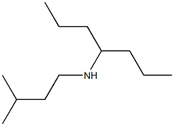 heptan-4-yl(3-methylbutyl)amine 结构式