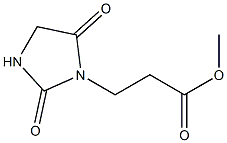 methyl 3-(2,5-dioxoimidazolidin-1-yl)propanoate 结构式