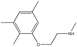 methyl[2-(2,3,5-trimethylphenoxy)ethyl]amine 结构式