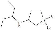 N-(1,1-dioxidotetrahydrothien-3-yl)-N-(1-ethylpropyl)amine 结构式