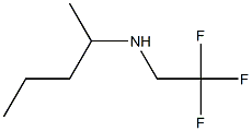 N-(1-methylbutyl)-N-(2,2,2-trifluoroethyl)amine 结构式