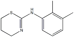 N-(2,3-dimethylphenyl)-5,6-dihydro-4H-1,3-thiazin-2-amine 结构式