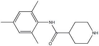 N-(2,4,6-trimethylphenyl)piperidine-4-carboxamide 结构式