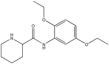 N-(2,5-diethoxyphenyl)piperidine-2-carboxamide 结构式