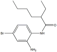 N-(2-amino-4-bromophenyl)-2-ethylhexanamide 结构式