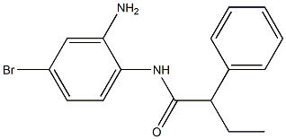 N-(2-amino-4-bromophenyl)-2-phenylbutanamide 结构式