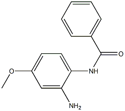 N-(2-amino-4-methoxyphenyl)benzamide 结构式