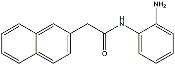 N-(2-aminophenyl)-2-(naphthalen-2-yl)acetamide 结构式