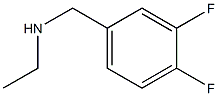 N-(3,4-difluorobenzyl)-N-ethylamine 结构式