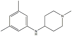 N-(3,5-dimethylphenyl)-1-methylpiperidin-4-amine 结构式