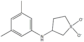 N-(3,5-dimethylphenyl)-N-(1,1-dioxidotetrahydrothien-3-yl)amine 结构式