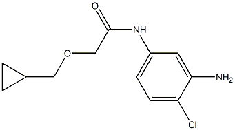 N-(3-amino-4-chlorophenyl)-2-(cyclopropylmethoxy)acetamide 结构式