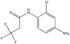 N-(4-amino-2-chlorophenyl)-3,3,3-trifluoropropanamide 结构式