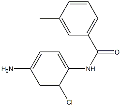 N-(4-amino-2-chlorophenyl)-3-methylbenzamide 结构式